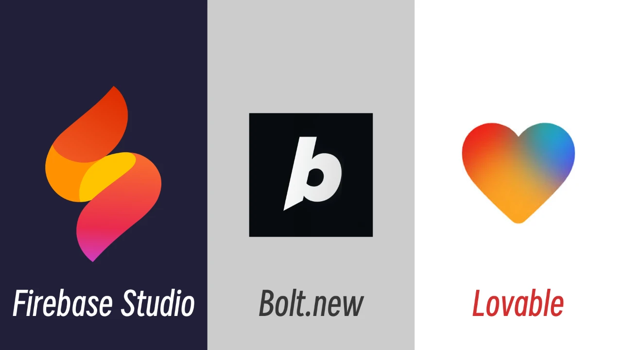 Firebase Studio vs Bolt.new vs Lovable: Which AI Coding Tools is Better?